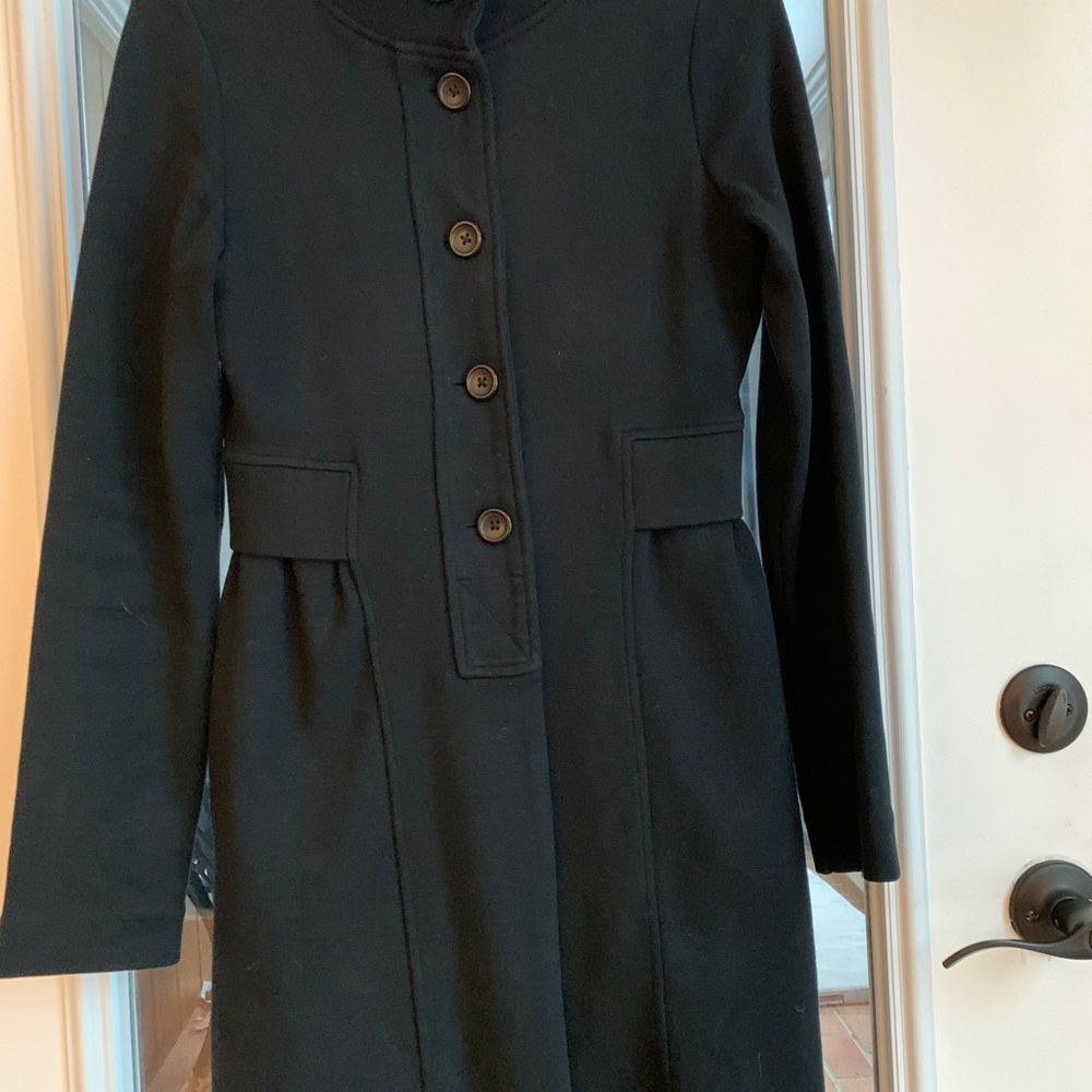 Banana Republic black classic Peacoat